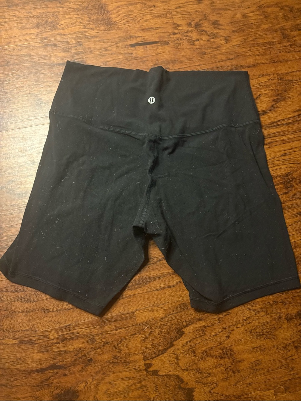 lululemon athletica Black High-Rise Bike Shorts